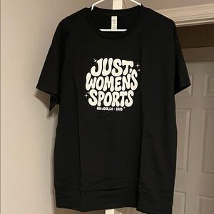 Just Women’s Sports - Brand new Black T-Shirt